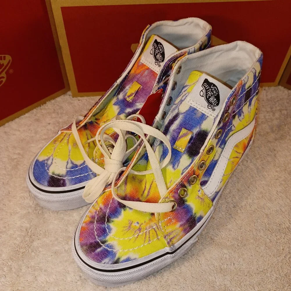 Vans Men's 5.5/Women's 7 Sk8-Hi Tie Dye VN0A4U1619X